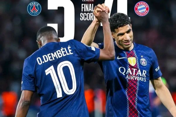 PSG Oo Ku Garaacday Bayern Munich Ciyaar Waali Ah 5–4