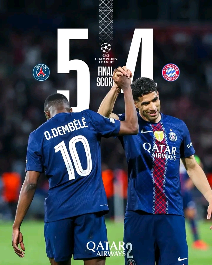 PSG Oo Ku Garaacday Bayern Munich Ciyaar Waali Ah 5–4