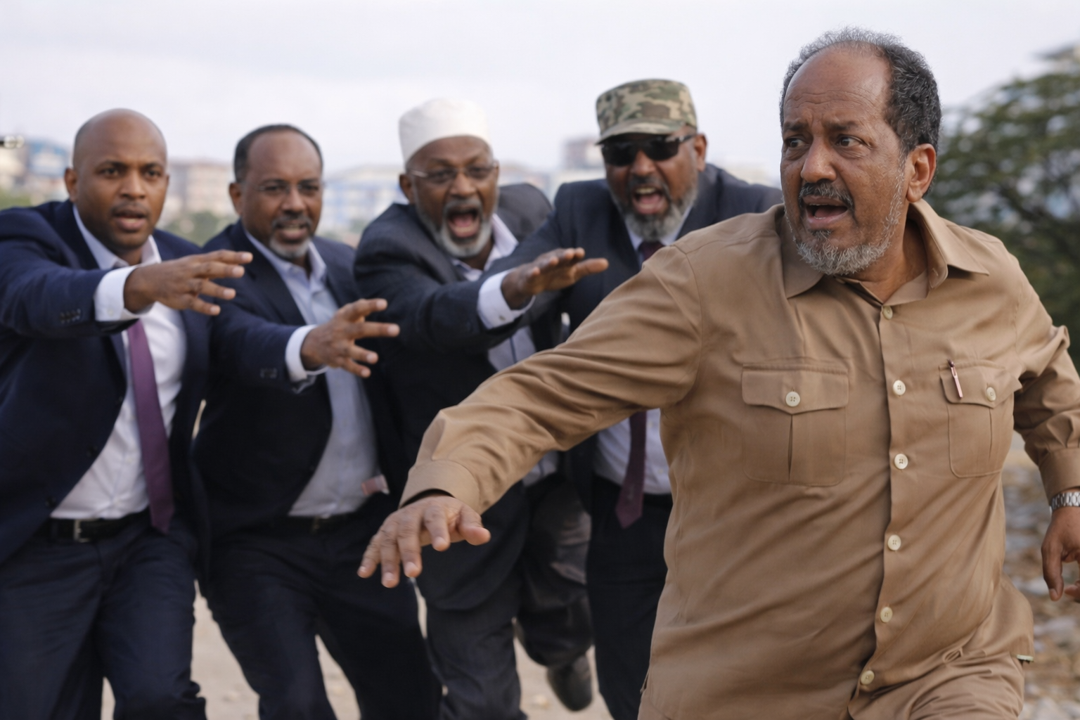 xalad ka jirta somaliya oo kooban hassen sheikh ila mucaradka