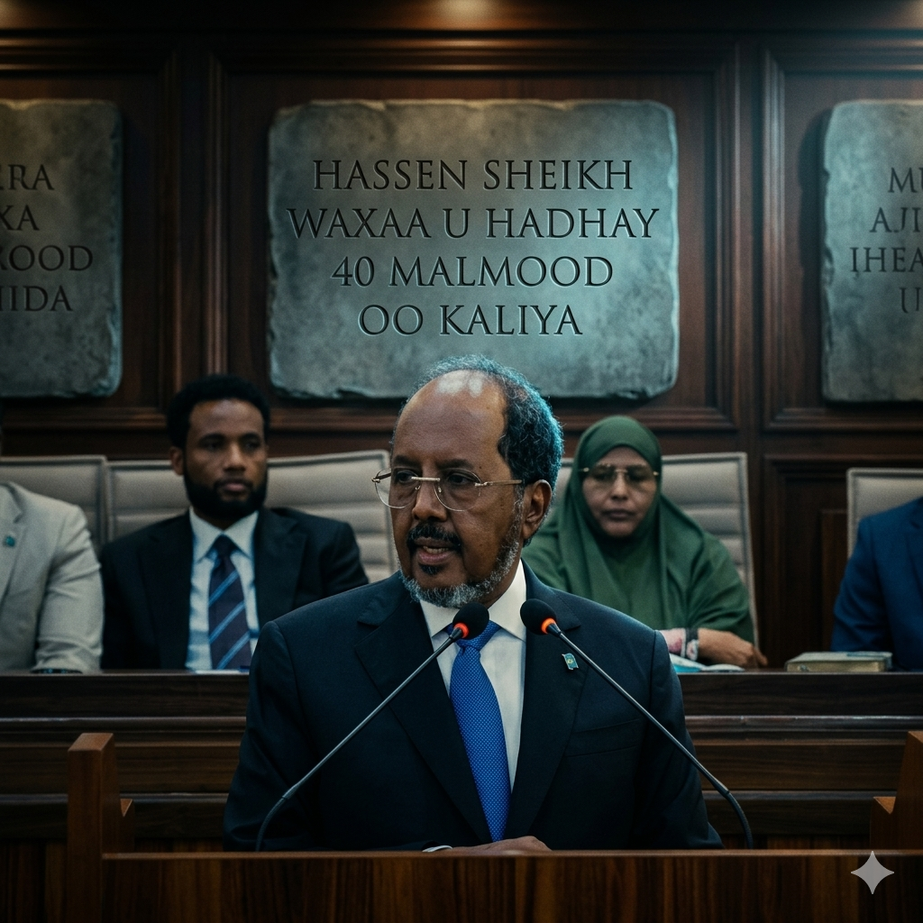 Hassen sheikh iyo mucaradka 40 malmood waxa la oganaya sadex qodob